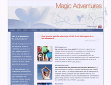 Tablet Screenshot of magicadventures.nl